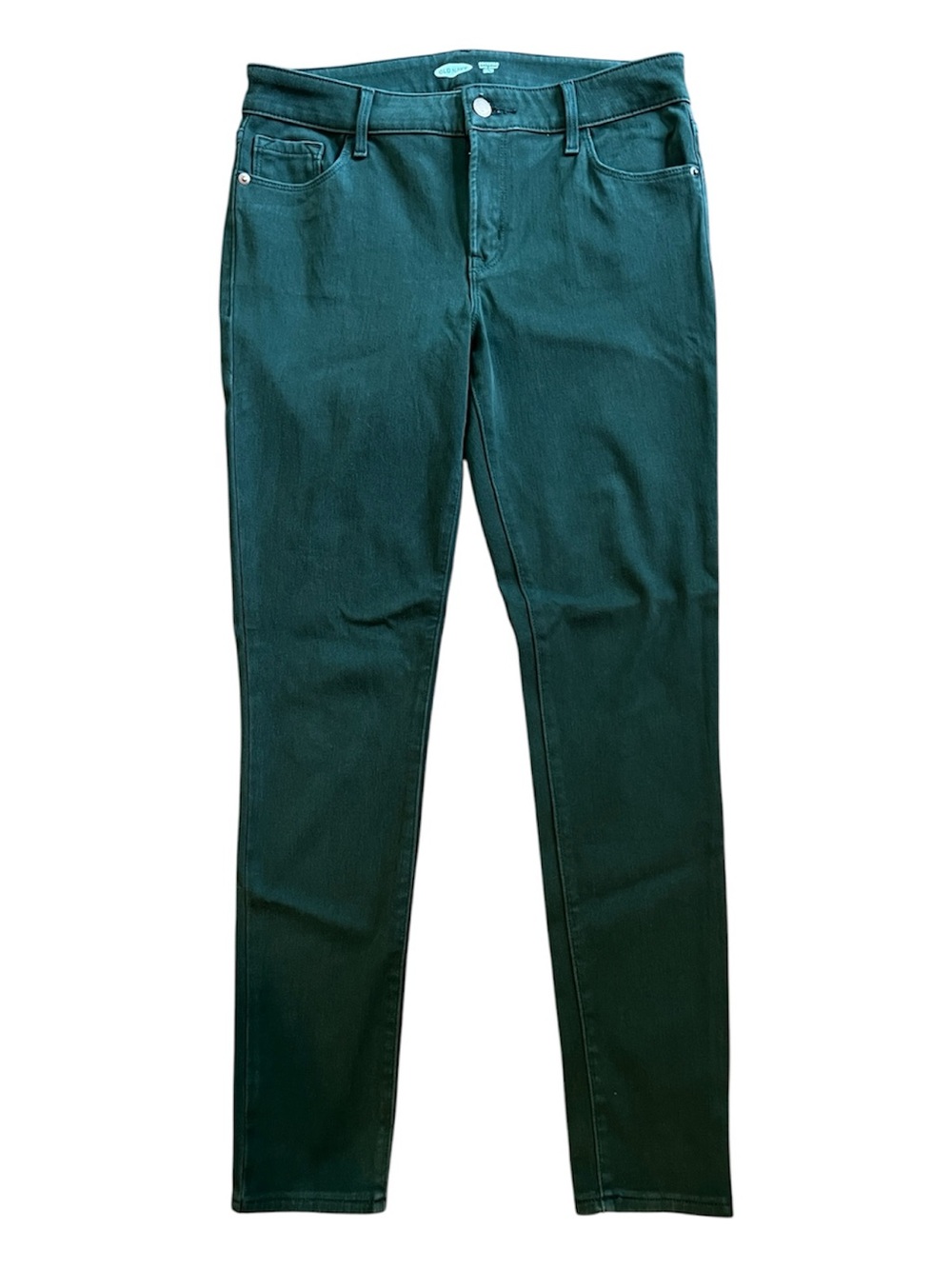 Old Navy Rockstar Super Skinny Pants, Dark Green Size 8